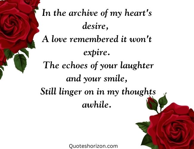 Heart's Archive - Poetic Remembrance.