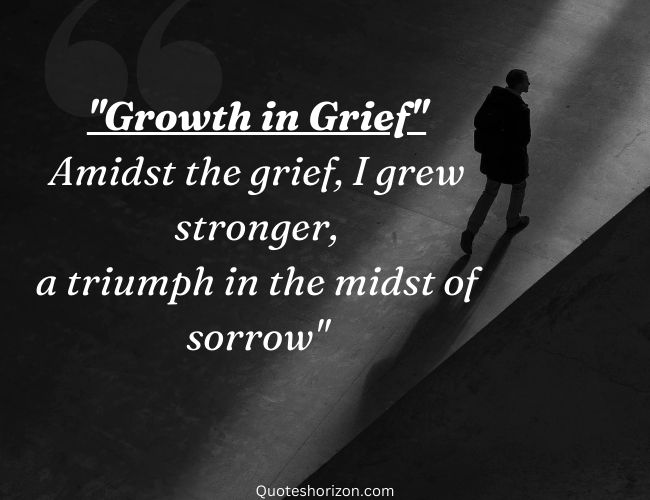 Grief's Triumph - Poetic Growth.