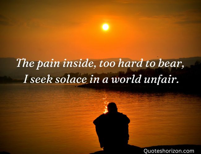 Pain and Solitude - Poetry in english.