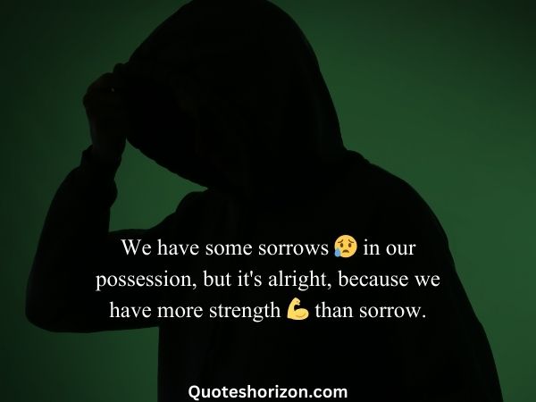 "Strength Amidst Sorrow Poetry"