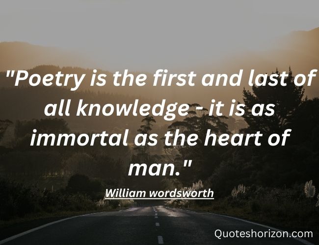 william wordsworth top quotes in English.
