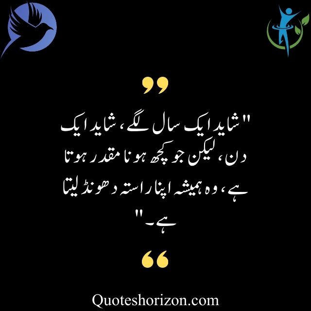 insightful Urdu quote